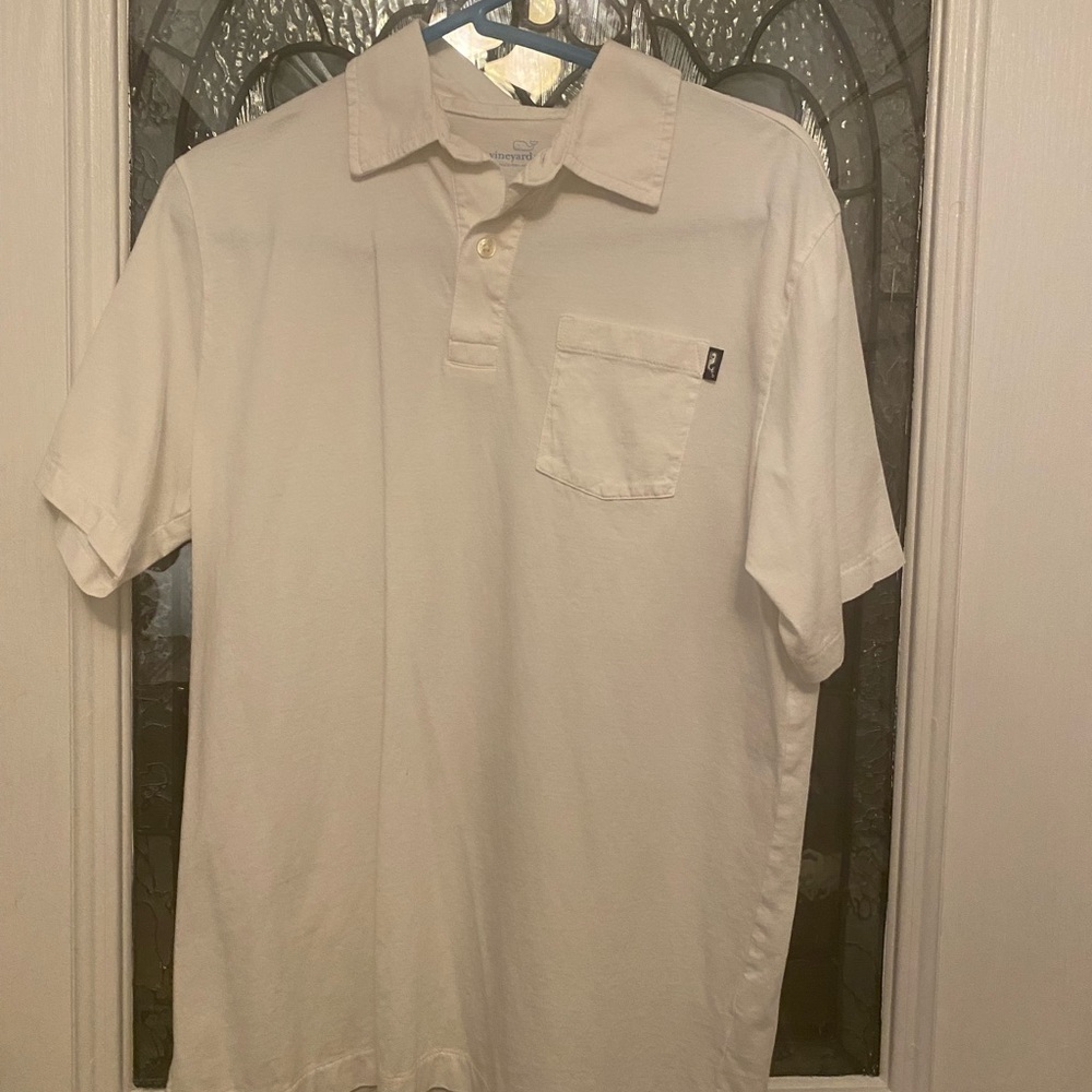 Boys vineyard vine XL WHITE SHIRT